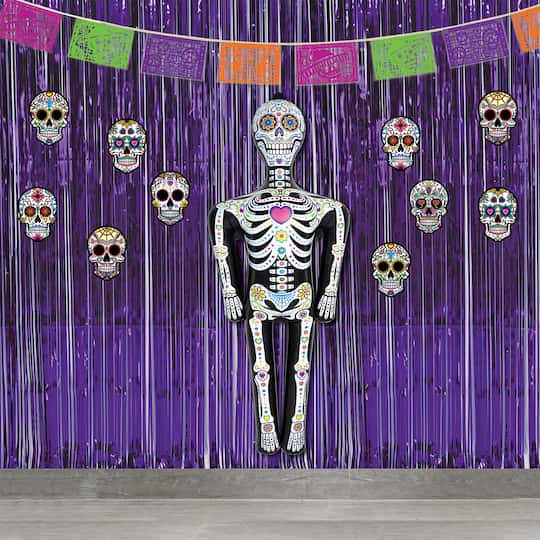 Beistle 4.5ft. Inflatable Day of the Dead Skeleton
